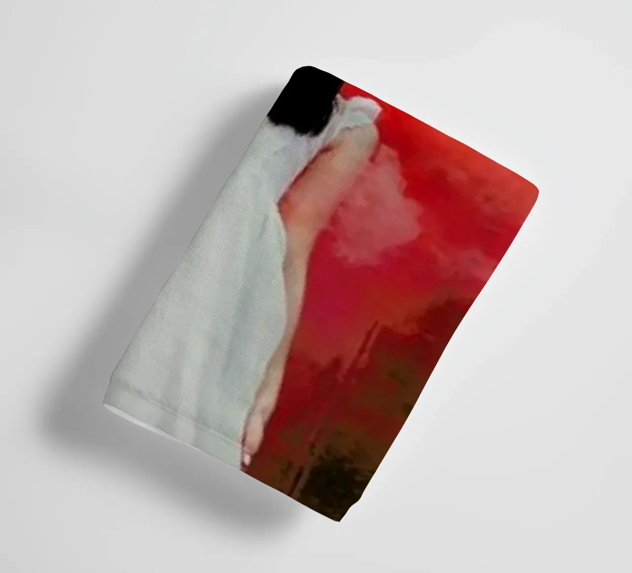 Red Smoke asciugamano da bagno da Jovana Rikalo