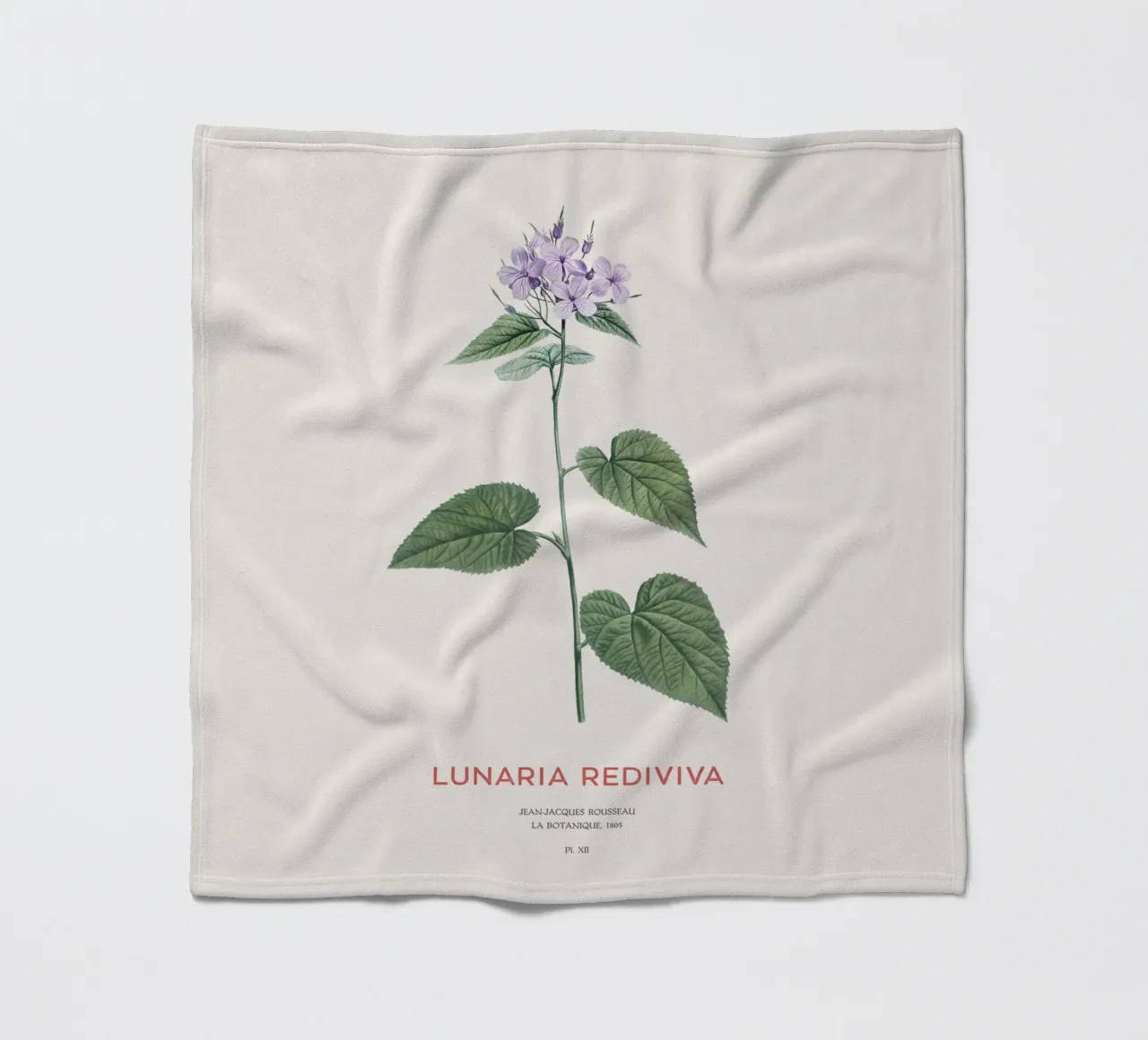 Mehrjährige Ehrlichkeit oder Lunaria rediviva Fleecedecke von Vintagrafica