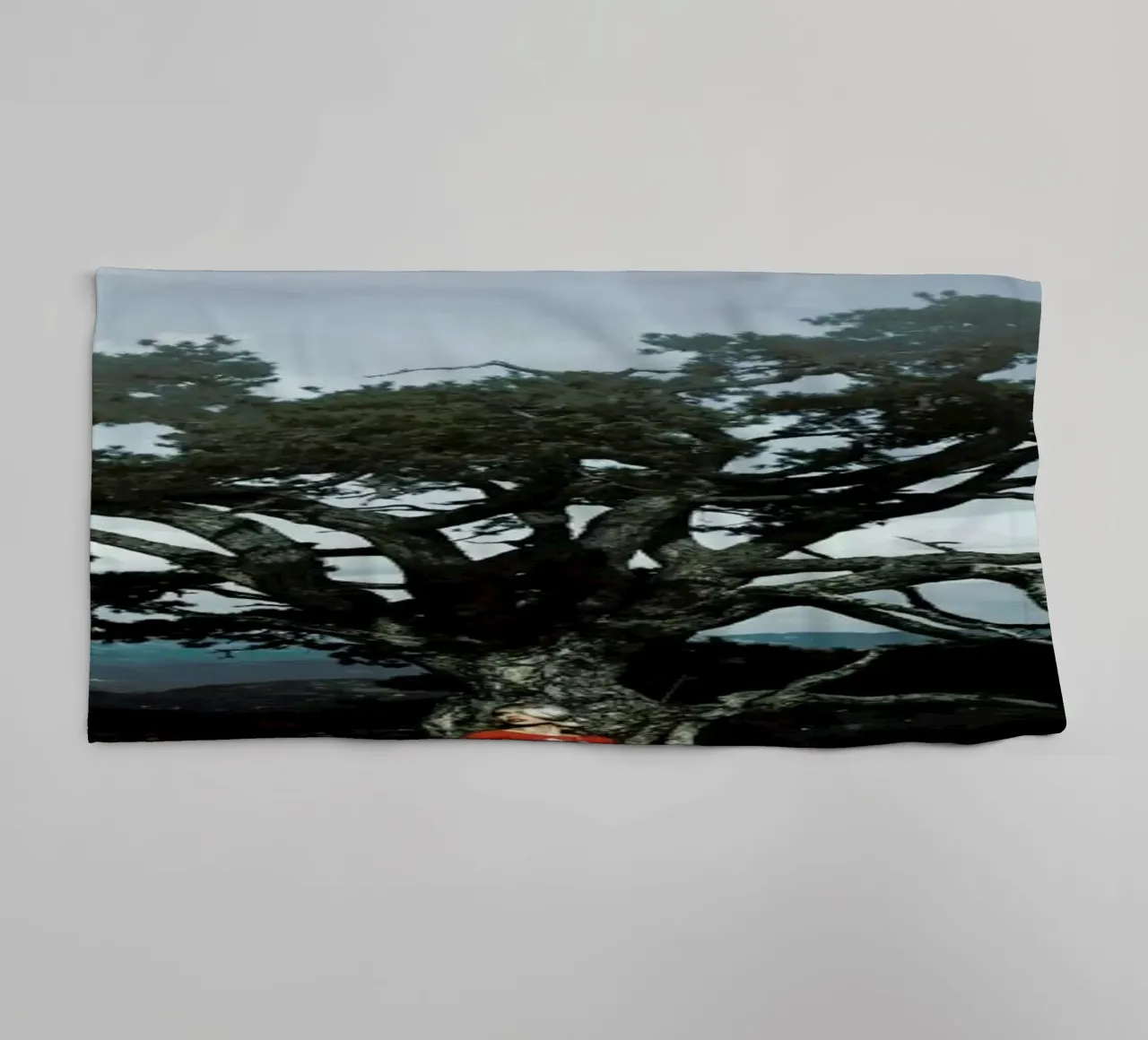 Connection Between Sky And Earth asciugamano da bagno da Jovana Rikalo