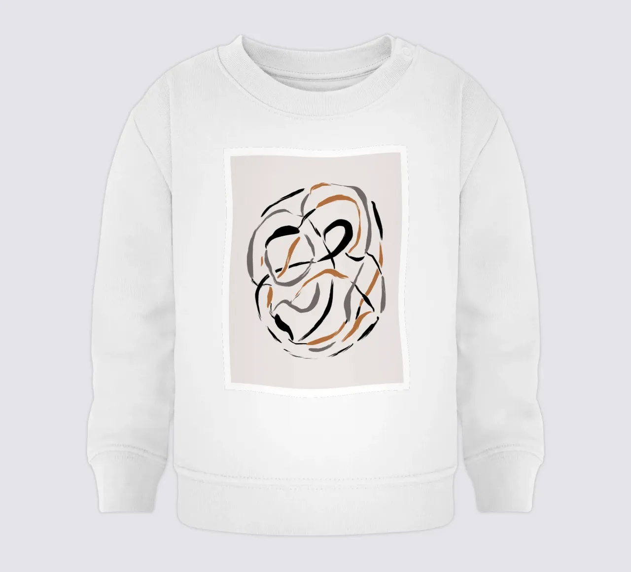 The New Simple No 53 felpa neonato da treechild