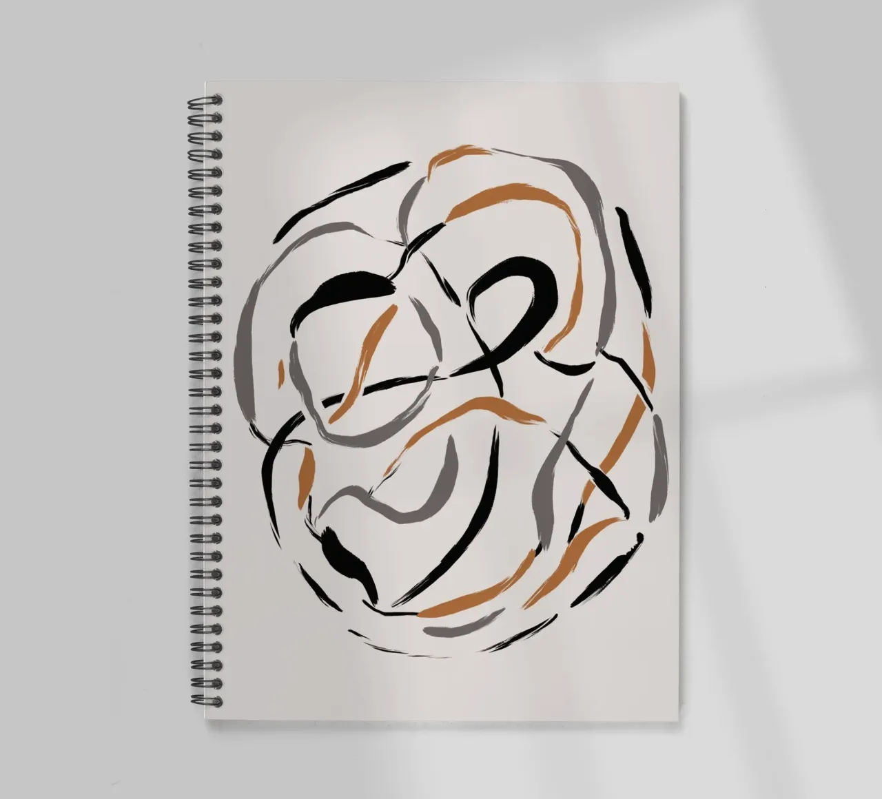 The New Simple No 53 spiral notebook by treechild
