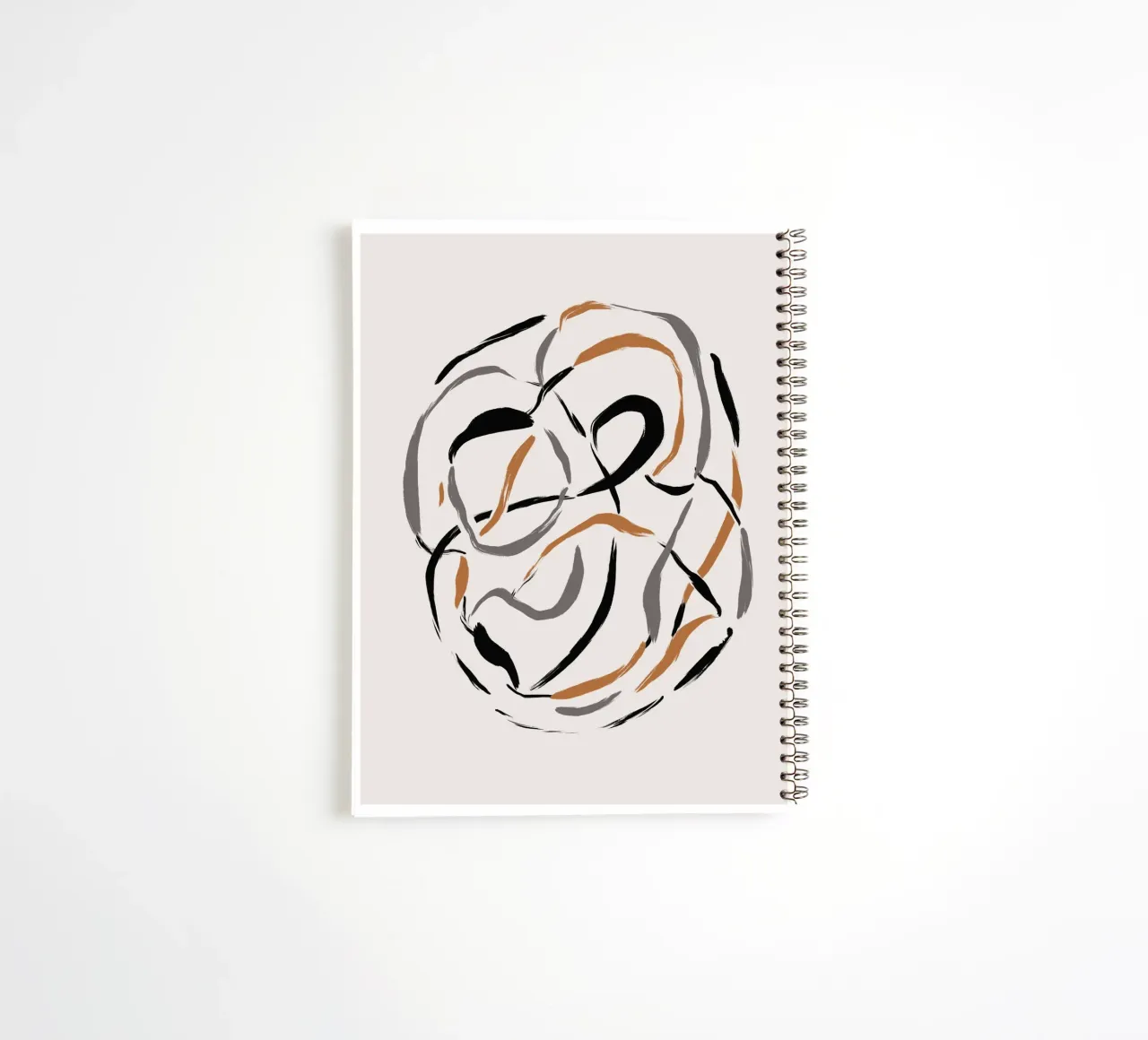 The New Simple No 53 spiral notebook by treechild