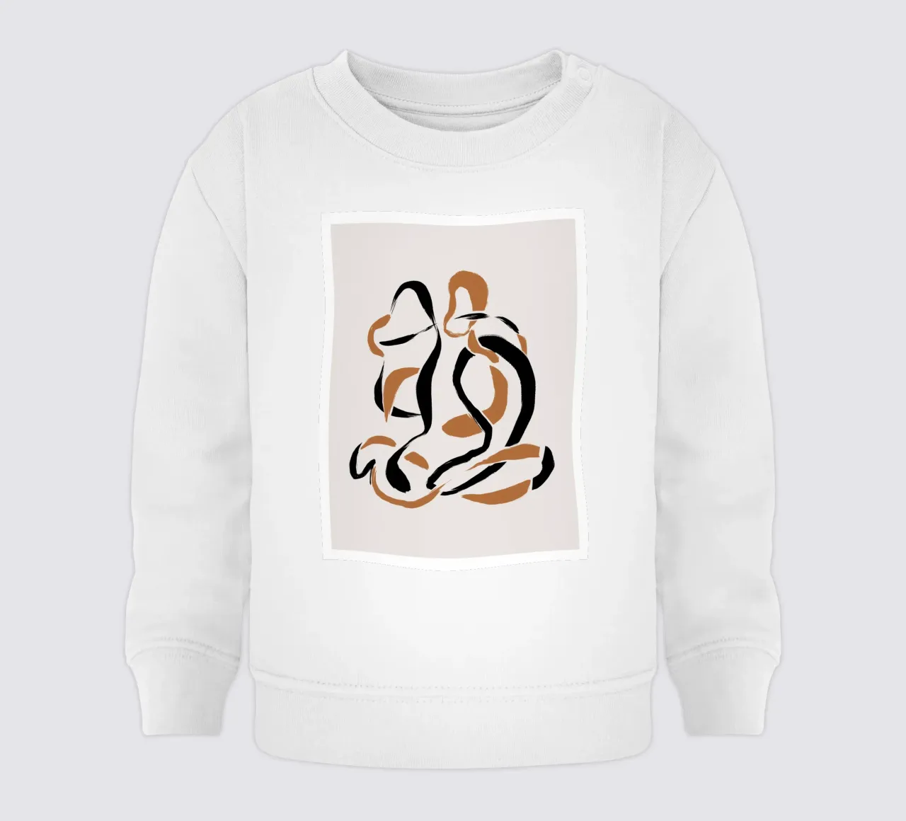 The New Simple No 54 felpa neonato da treechild