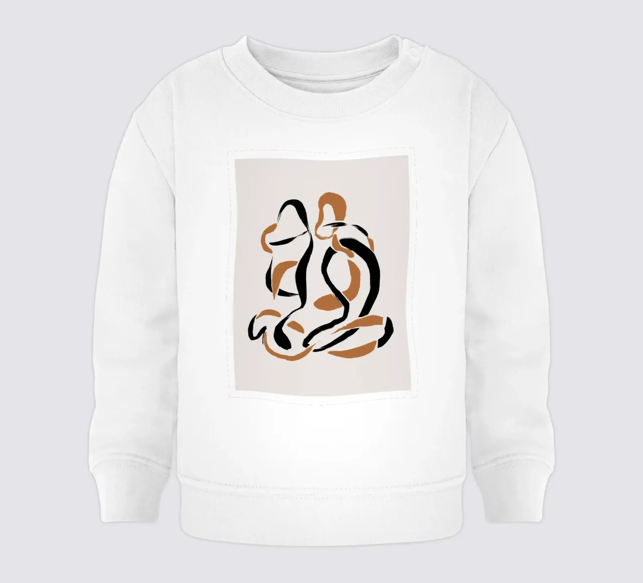 The New Simple No 54 felpa neonato da treechild