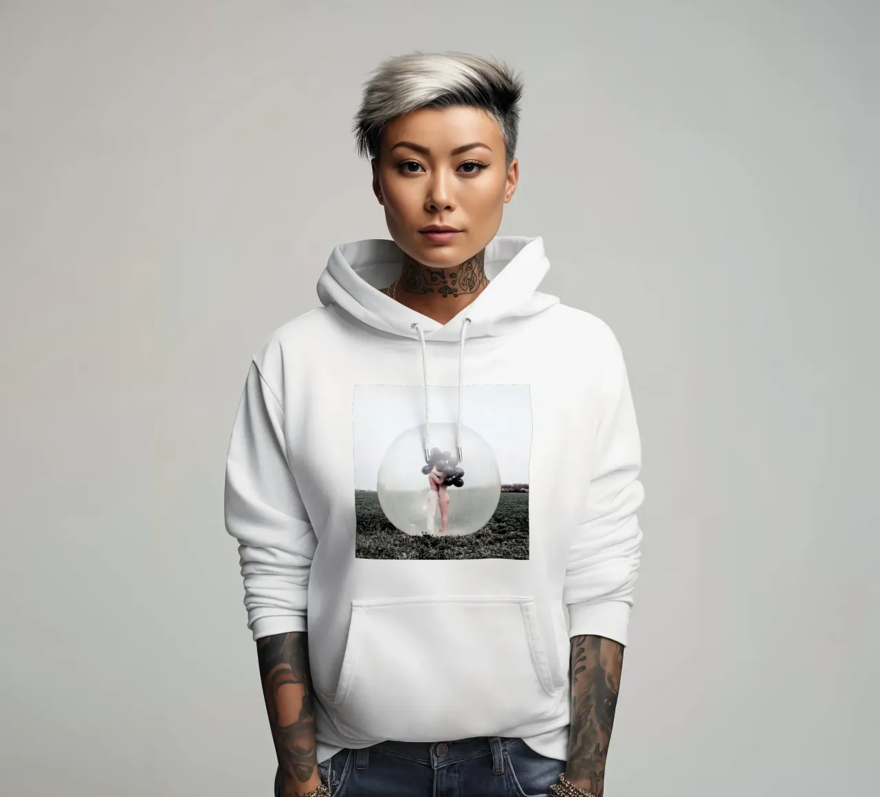 So Close But Yet So Far felpa con cappuccio da Jovana Rikalo