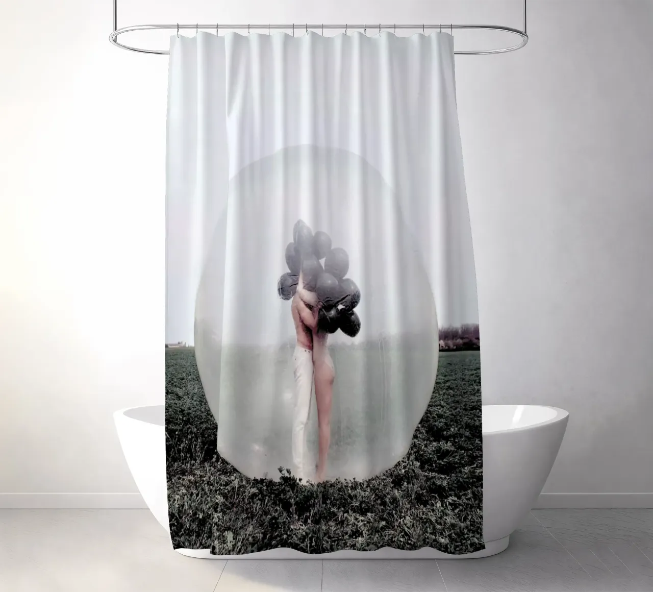So Close But Yet So Far Duschvorhang von Jovana Rikalo