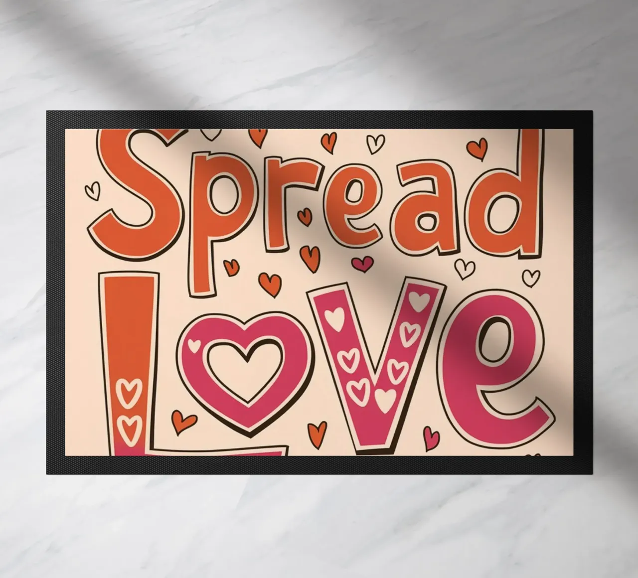 Diffondere l'amore zerbino da logic