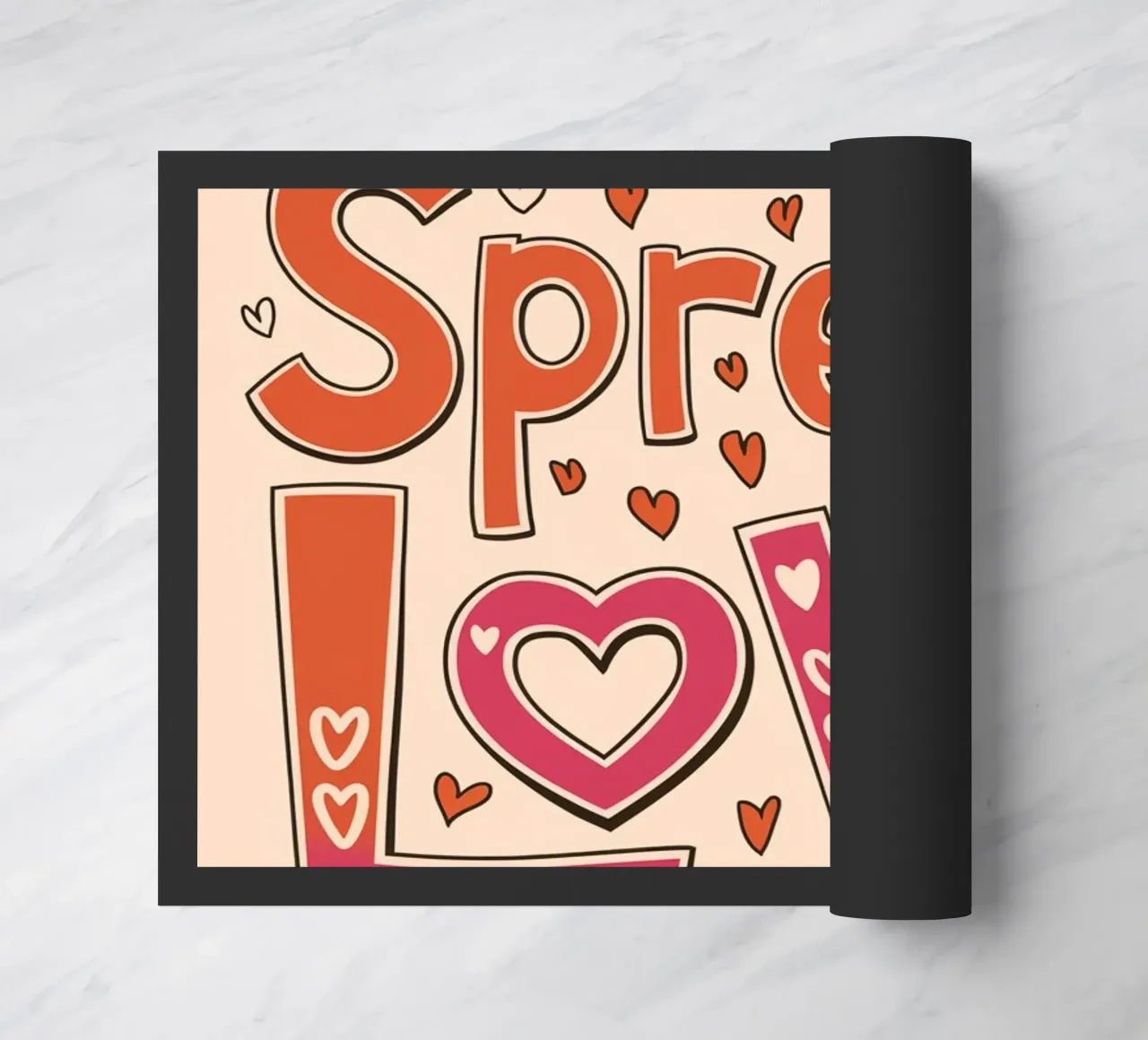 Diffondere l'amore zerbino da logic