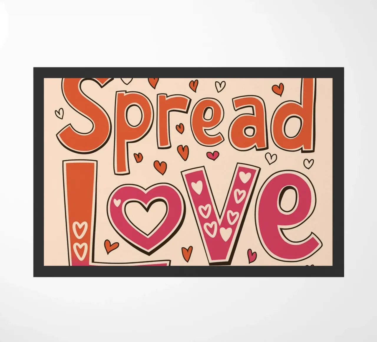 Diffondere l'amore zerbino da logic