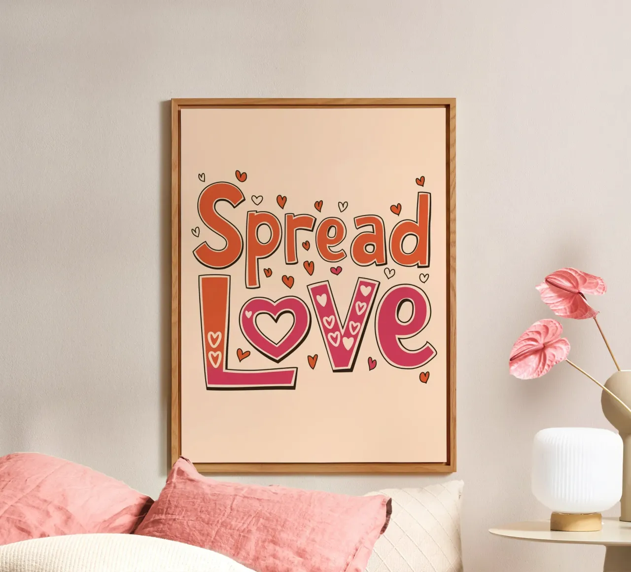 Diffondere l'amore alluminio dibond da logic