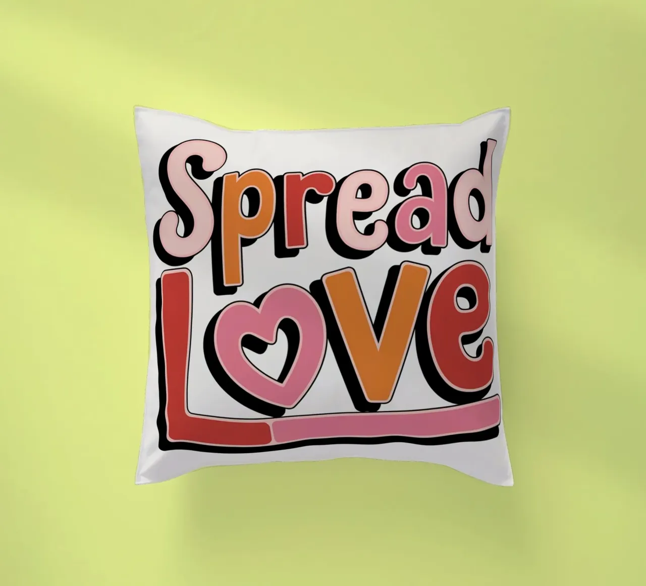 Diffondere l'amore cuscino da logic