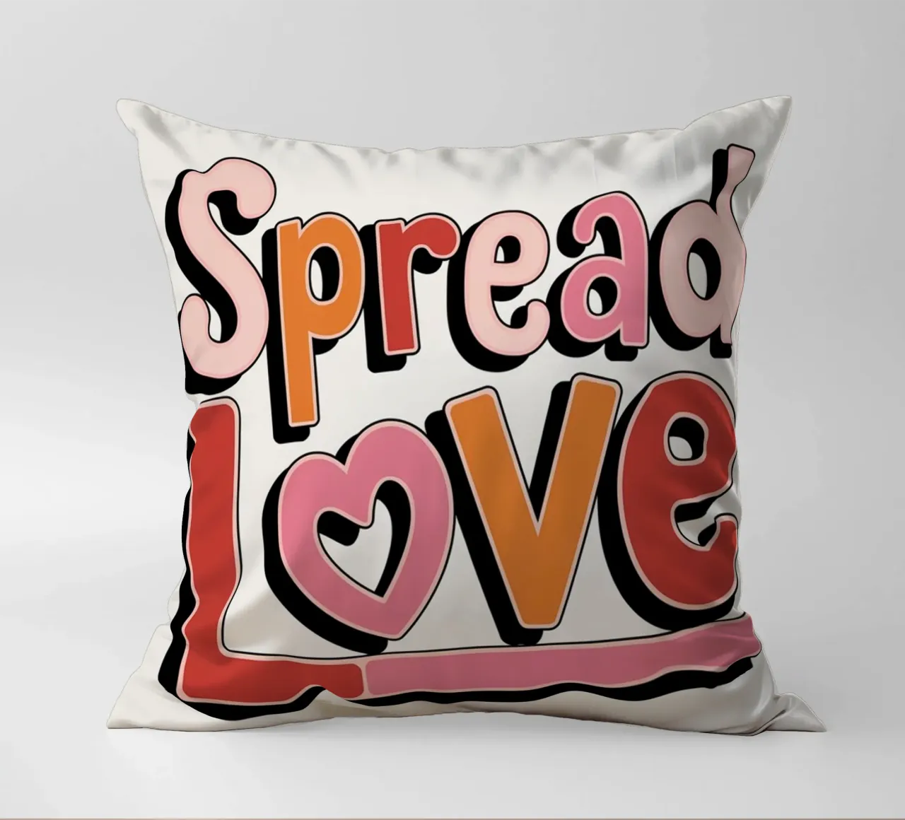 Diffondere l'amore cuscino da logic