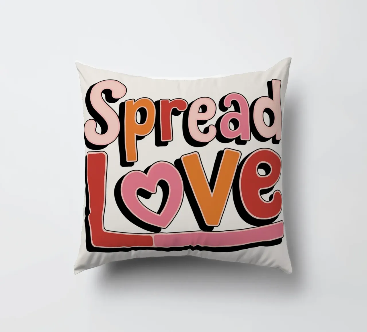 Diffondere l'amore cuscino da logic