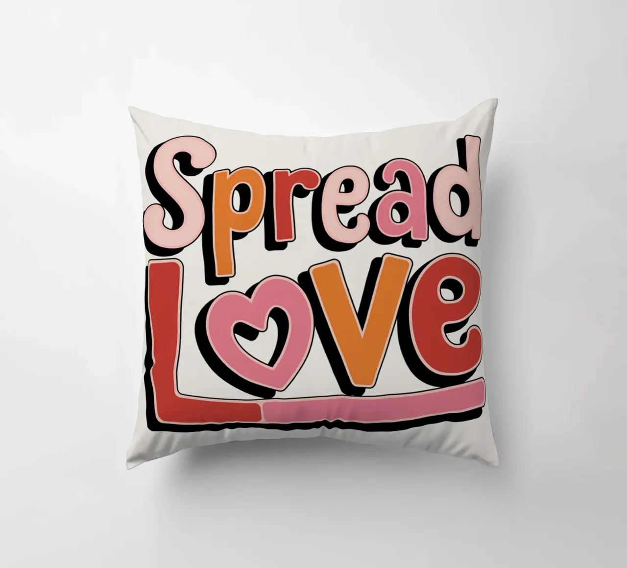 Diffondere l'amore cuscino da logic