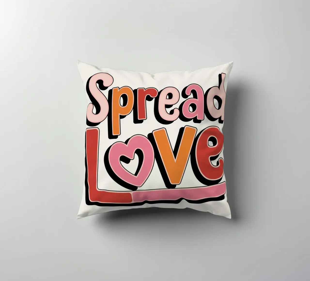 Diffondere l'amore cuscino da logic