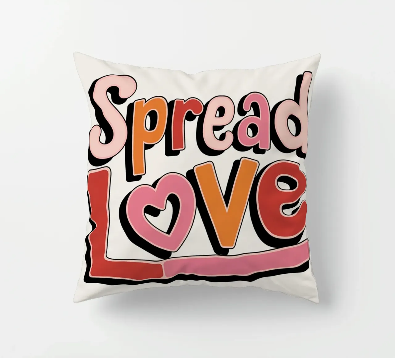 Diffondere l'amore cuscino da logic