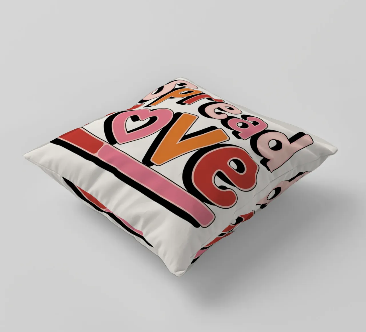 Diffondere l'amore cuscino da logic