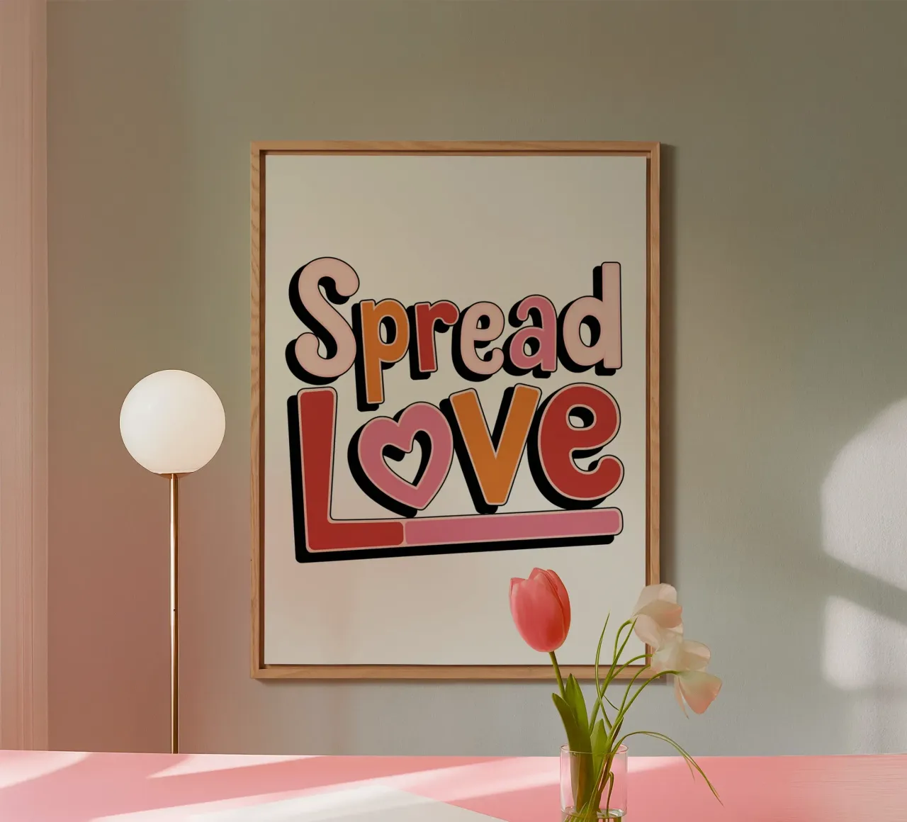 Diffondere l'amore alluminio dibond da logic