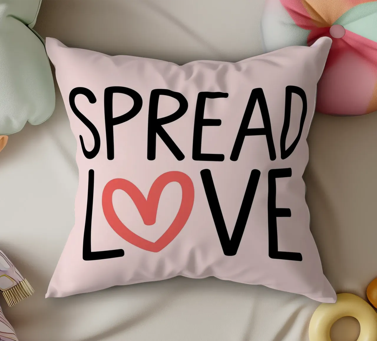DIFFONDERE L'AMORE cuscino da logic