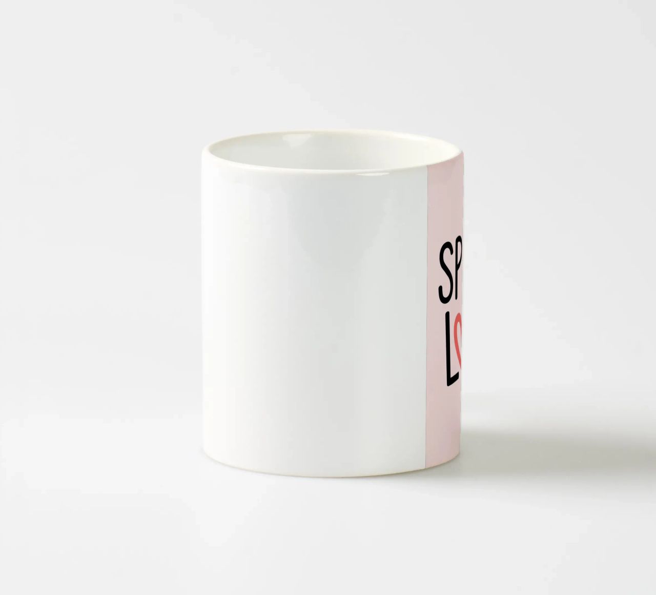 DIFFONDERE L'AMORE tazza in ceramica da logic