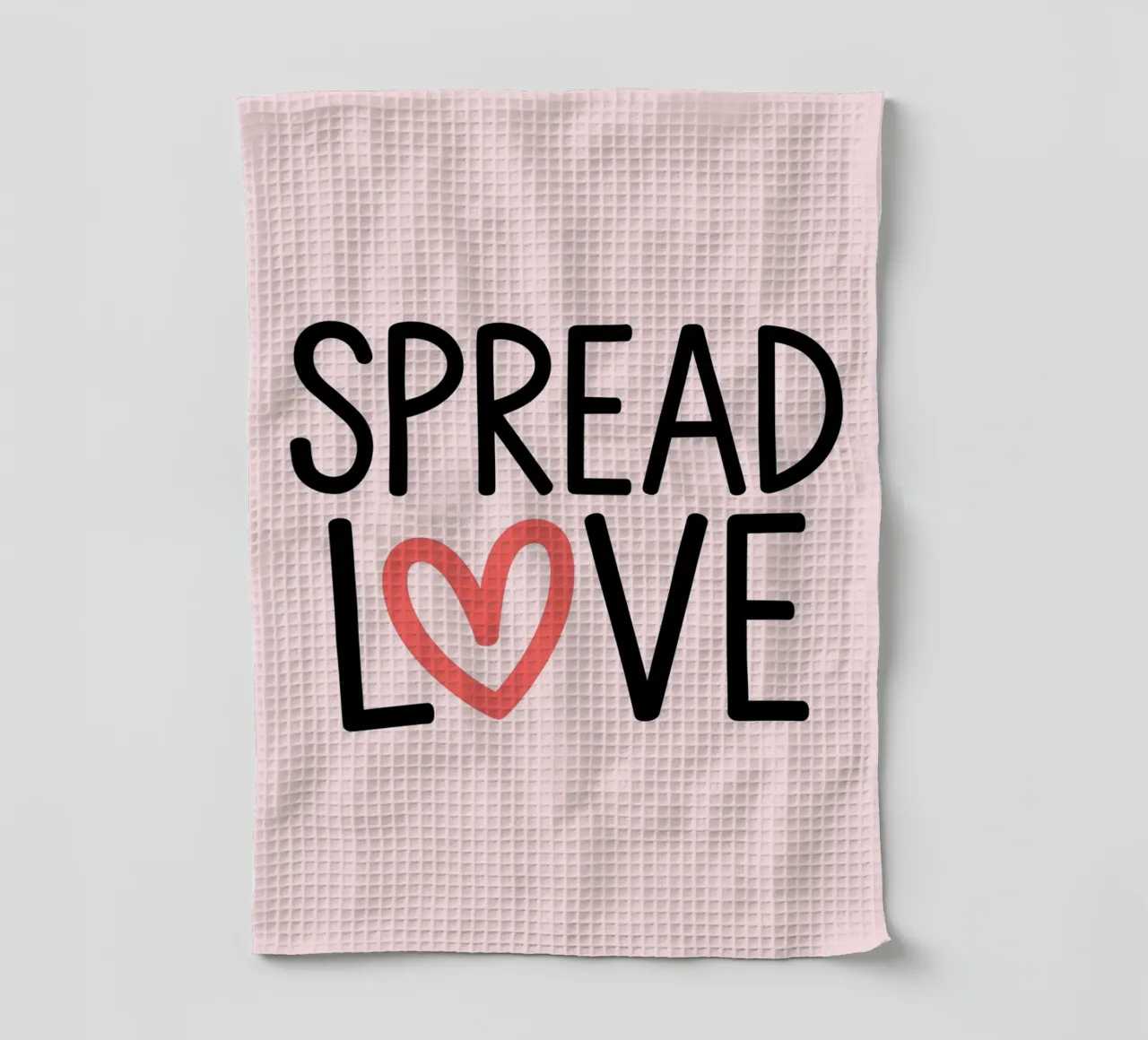 DIFFONDERE L'AMORE canovaccio da cucina da logic