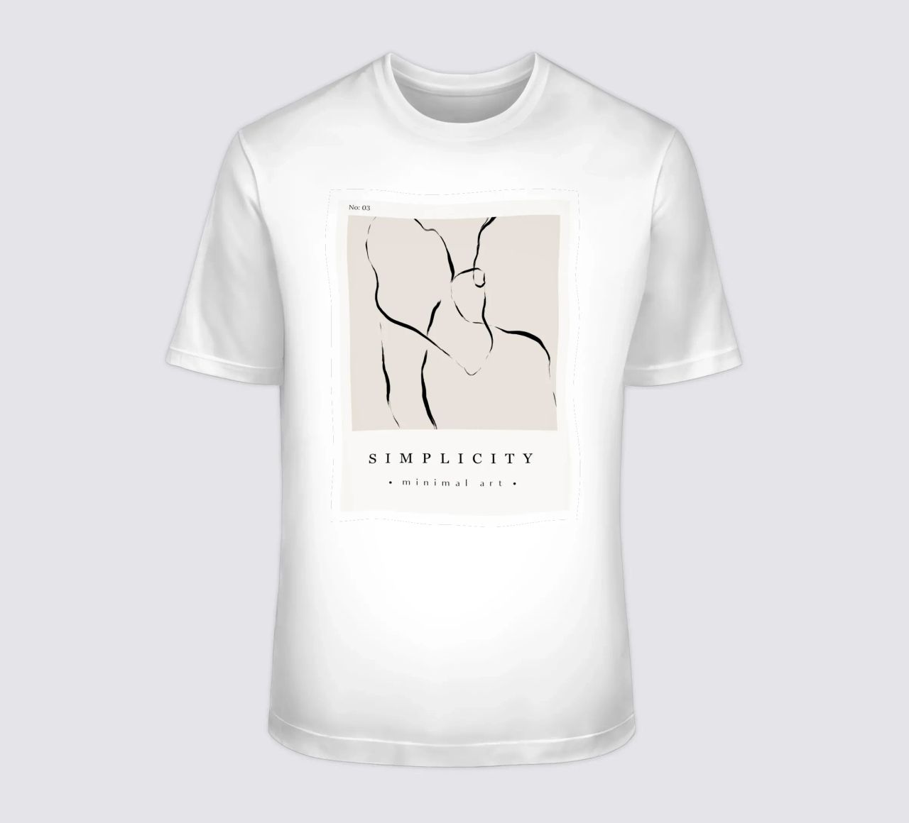 The New Simple No 57 t-shirt da treechild