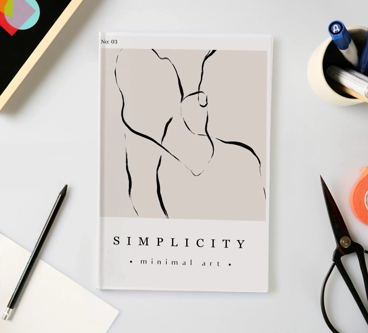 The New Simple No 57 notebook by treechild