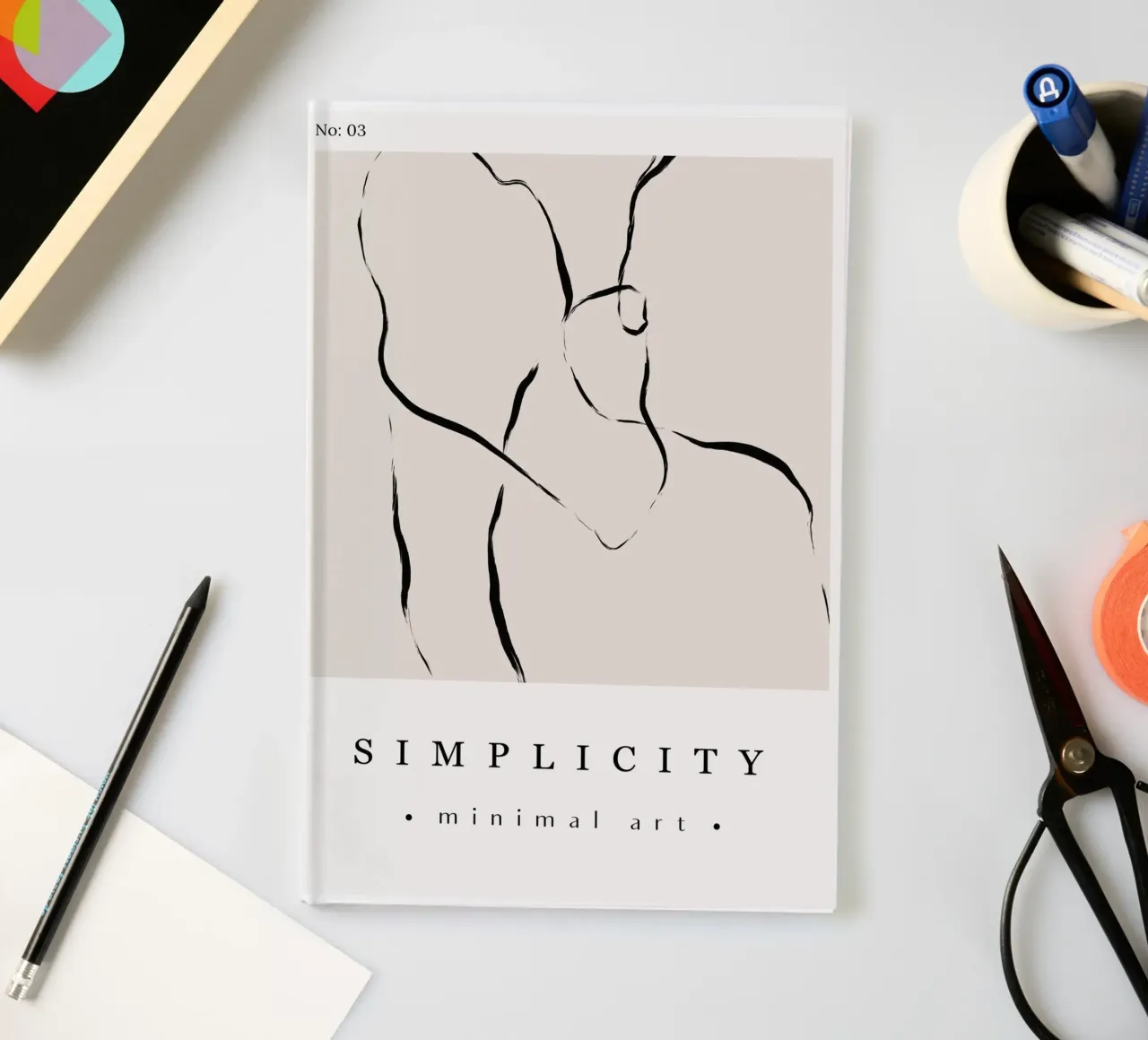 The New Simple No 57 Notizbuch von treechild