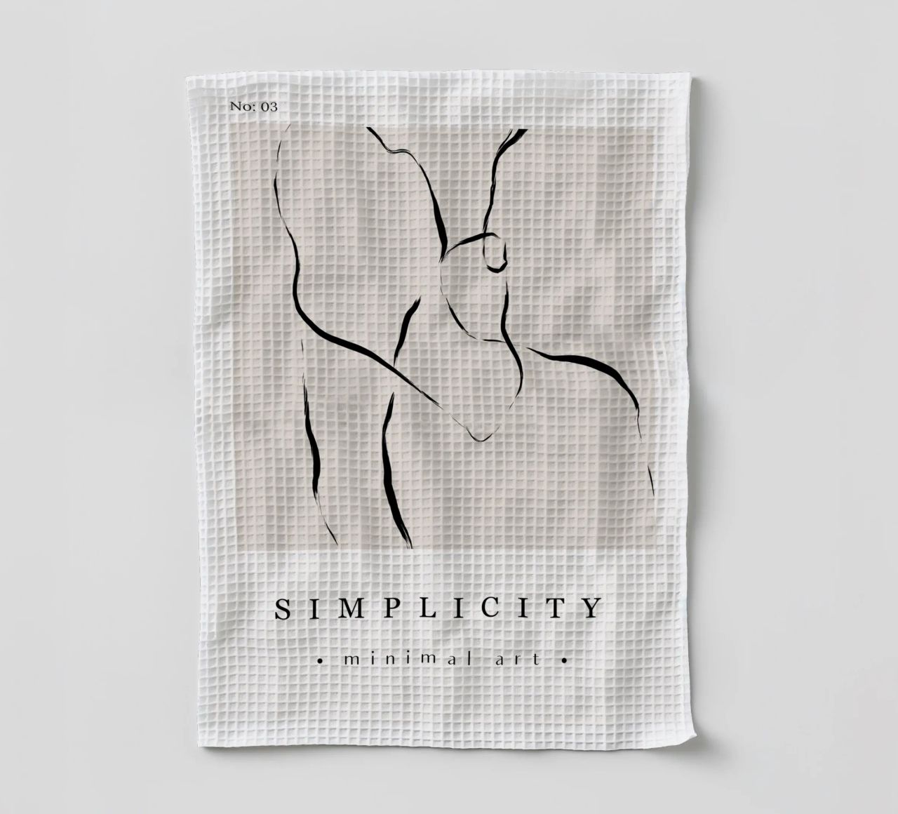 The New Simple No 57 Geschirrtuch von treechild