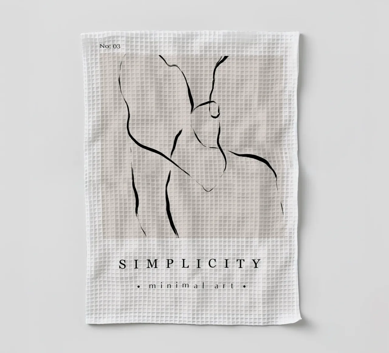 The New Simple No 57 canovaccio da cucina da treechild