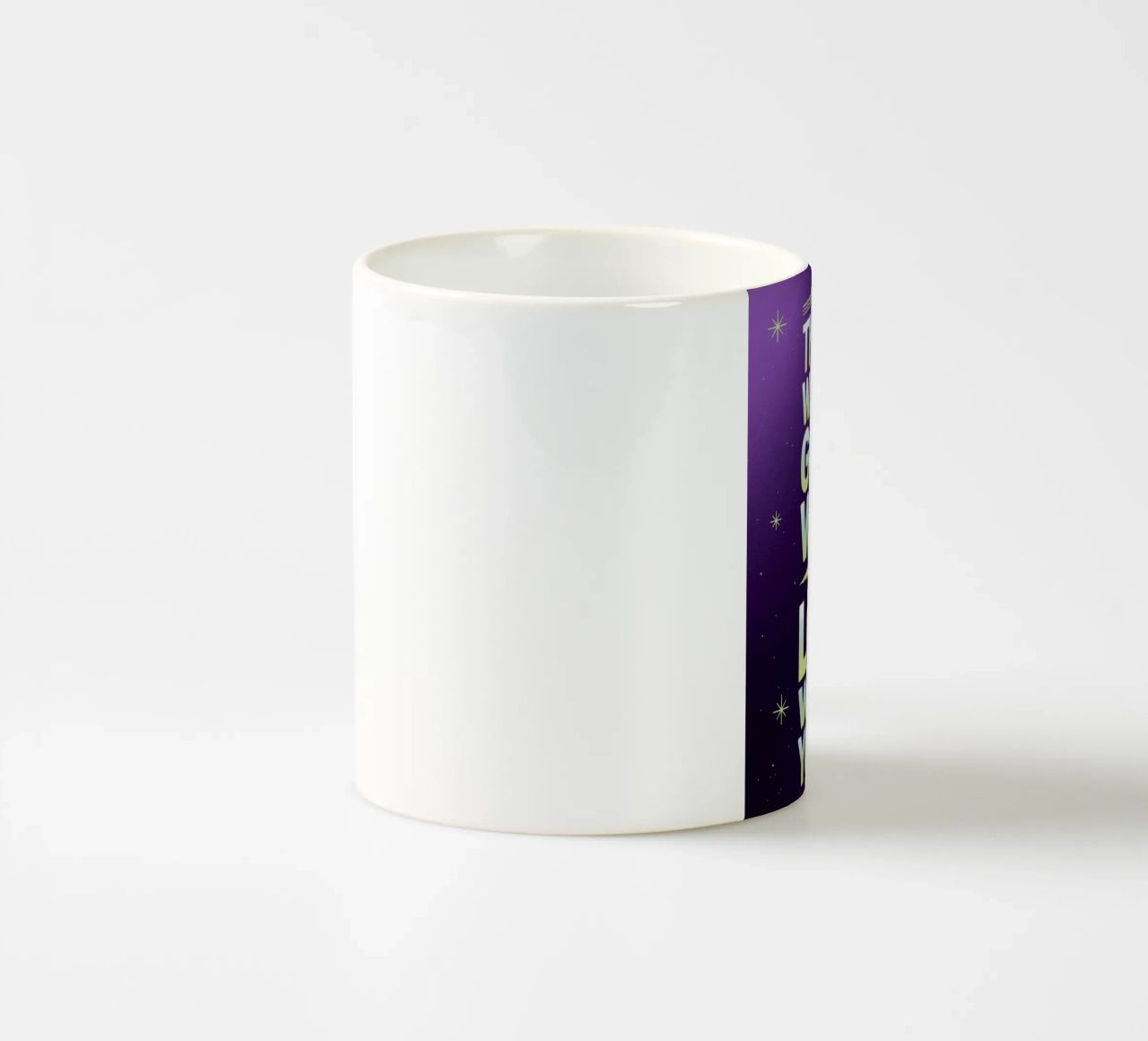 The only way to do great work is to love what you do. ceramic mug by logic