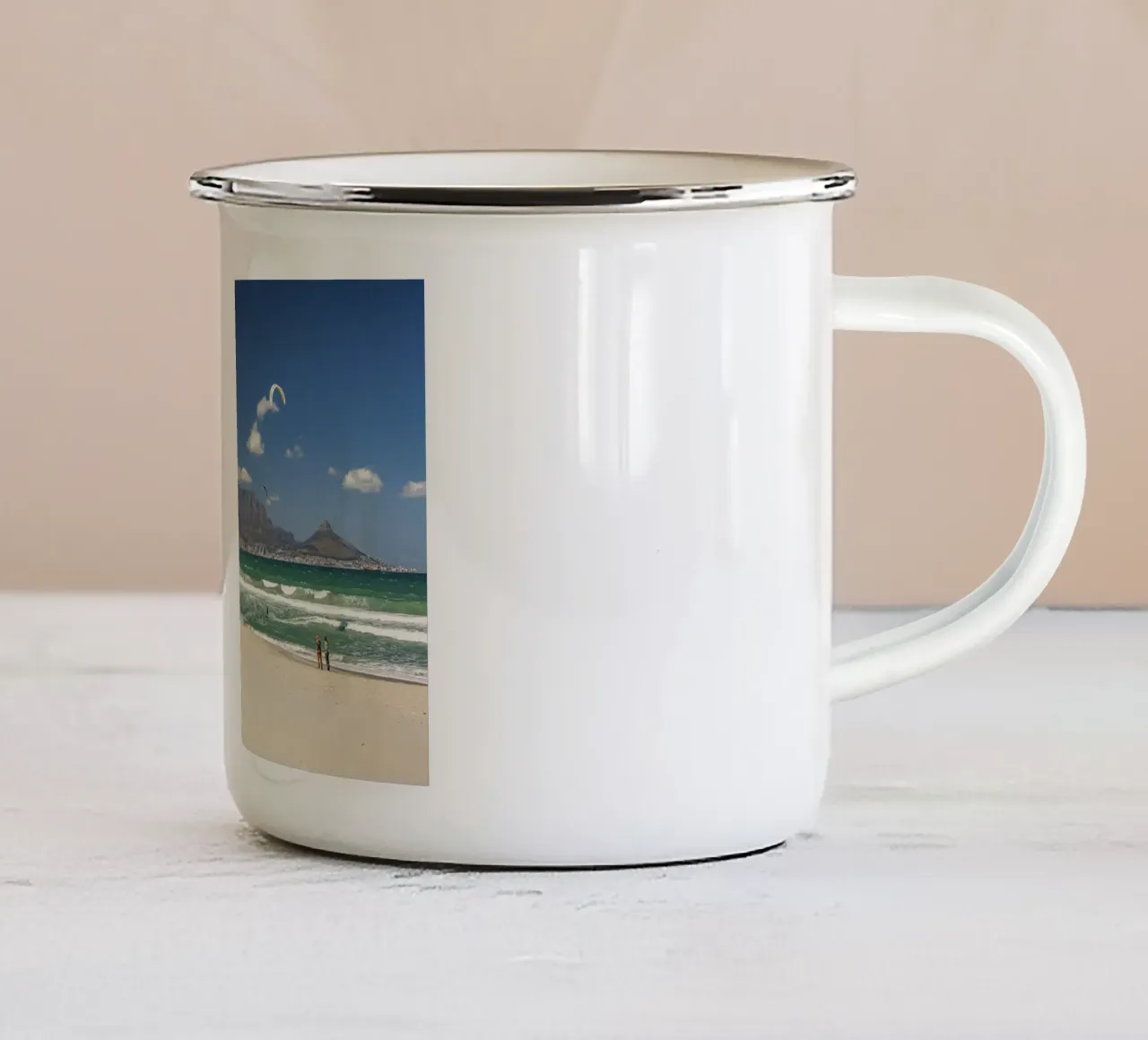 Kapstadt tazza in smalto da Reisefotografie - Bilder aus aller Welt
