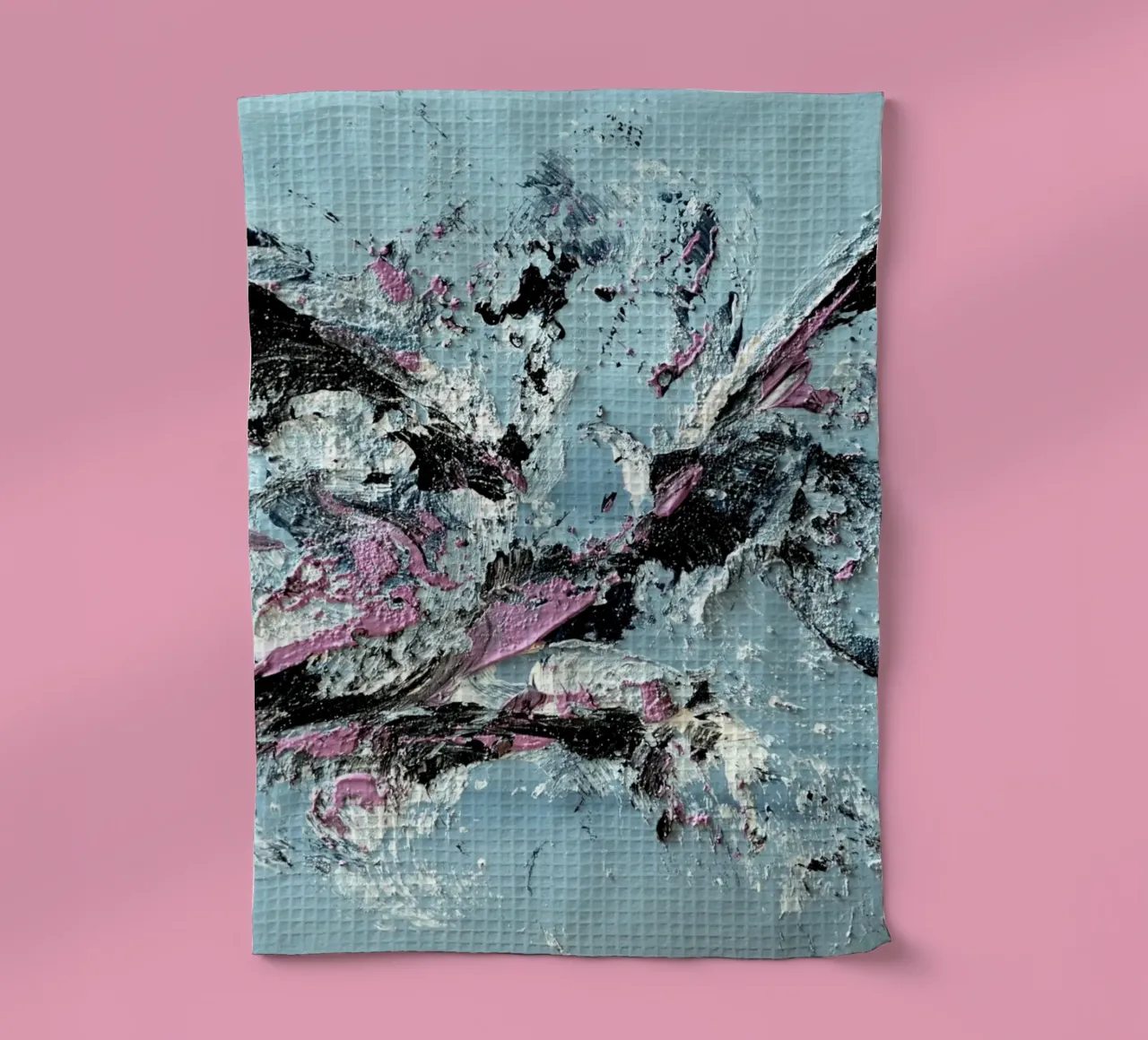 IDEAL GIFT 124 Geschirrtuch von Thierry Vobmann Abstract painting