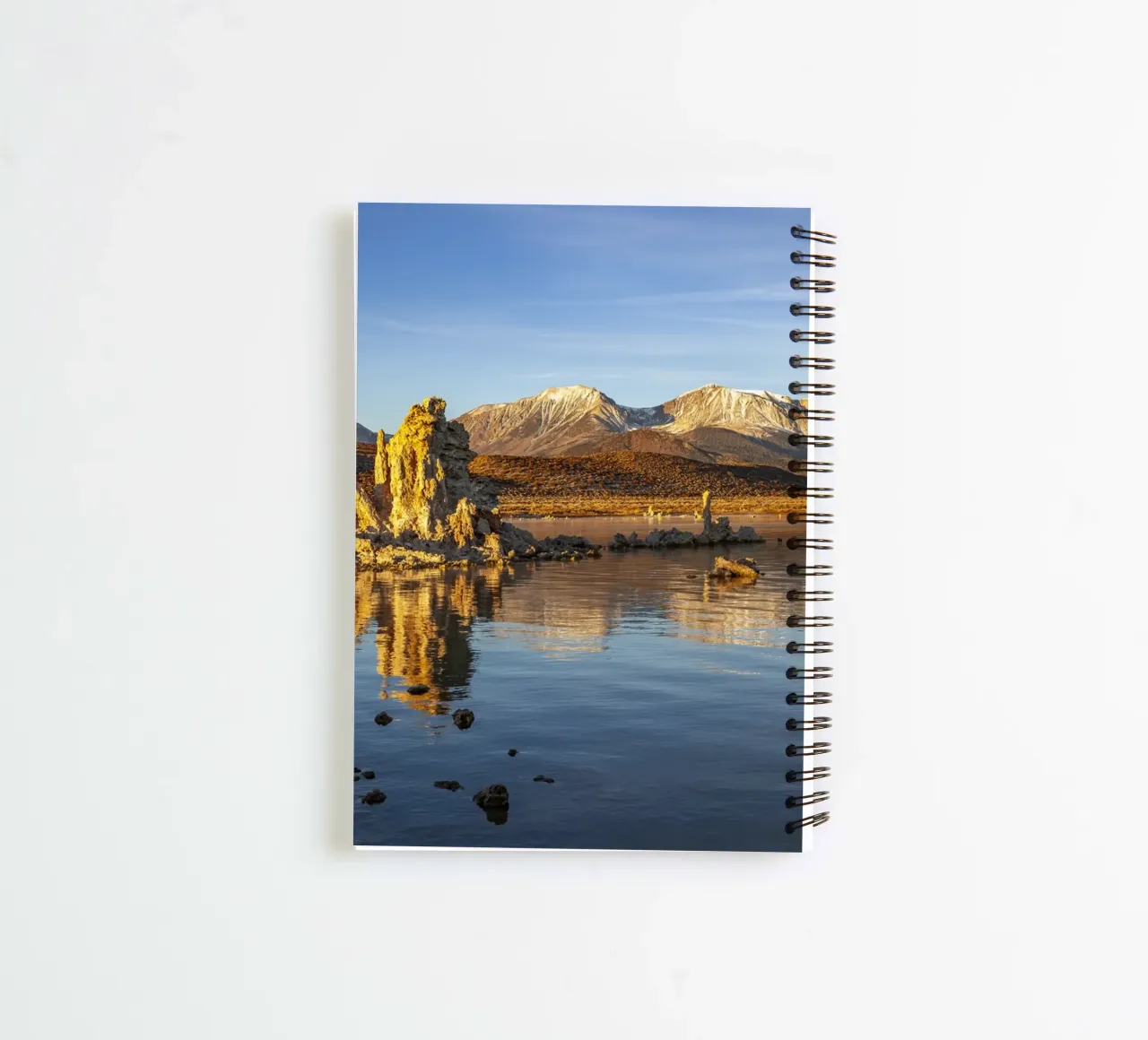 Mono Lake Kalifornien USA spiral notebook by Reisefotografie - Bilder aus aller Welt
