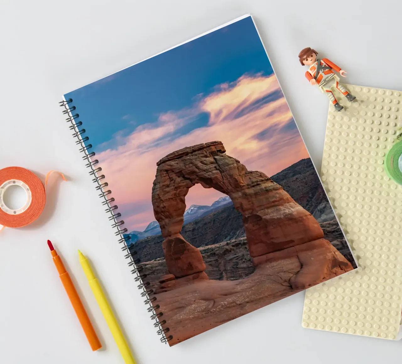 Arches Nationalpark USA spiral notebook by Reisefotografie - Bilder aus aller Welt