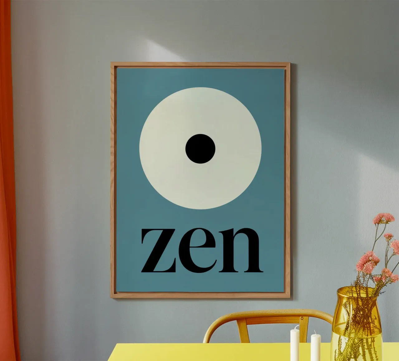 Cerchio Zen alluminio dibond da logic
