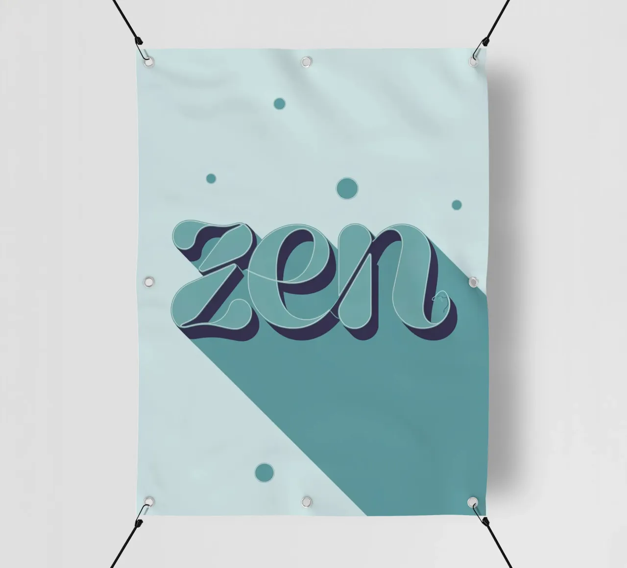 Cerchio Zen telo in pvc da logic