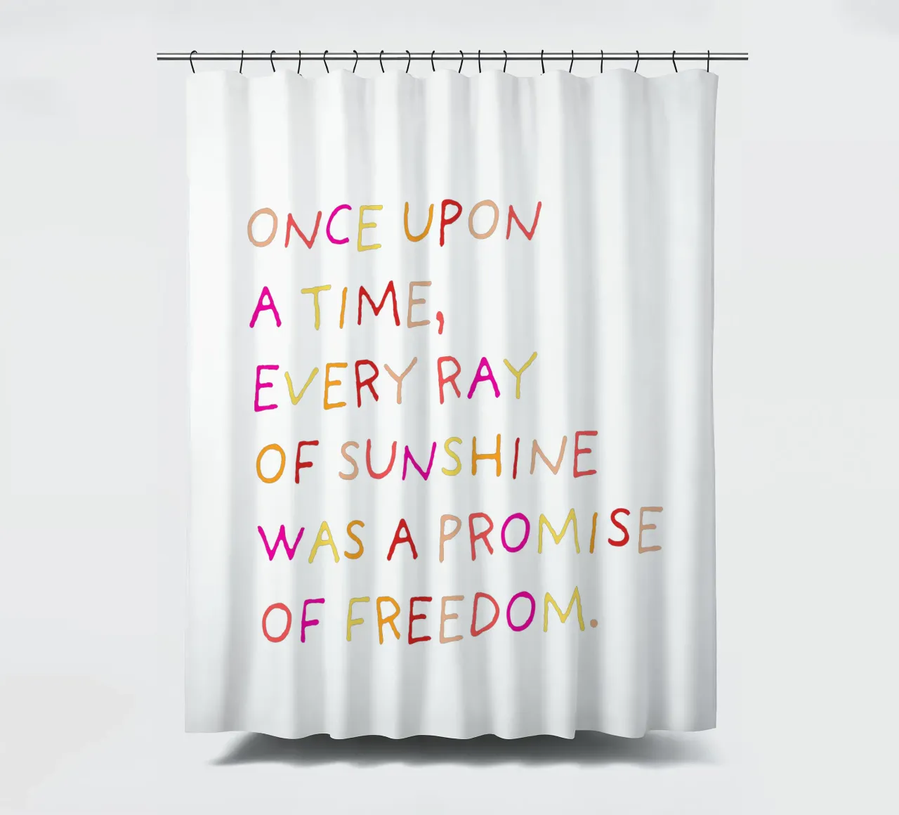 A promise of freedom tenda da doccia da Ohkimiko