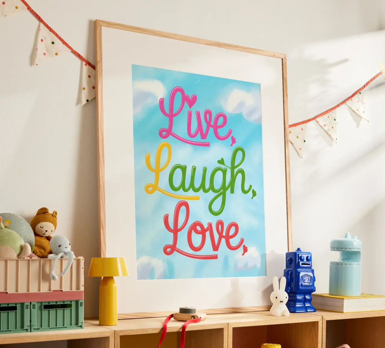 Leven, lachen, liefhebben hahnemühle van logic