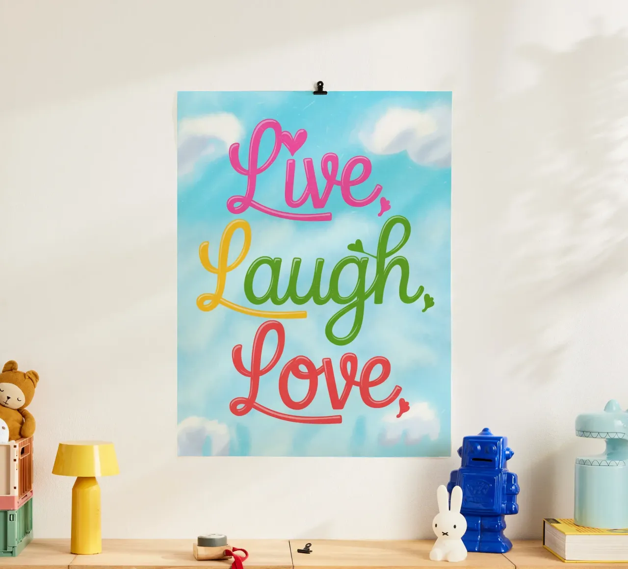 Leven, lachen, liefhebben hahnemühle van logic