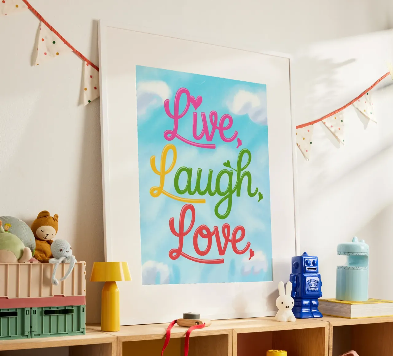 Leven, lachen, liefhebben hahnemühle van logic