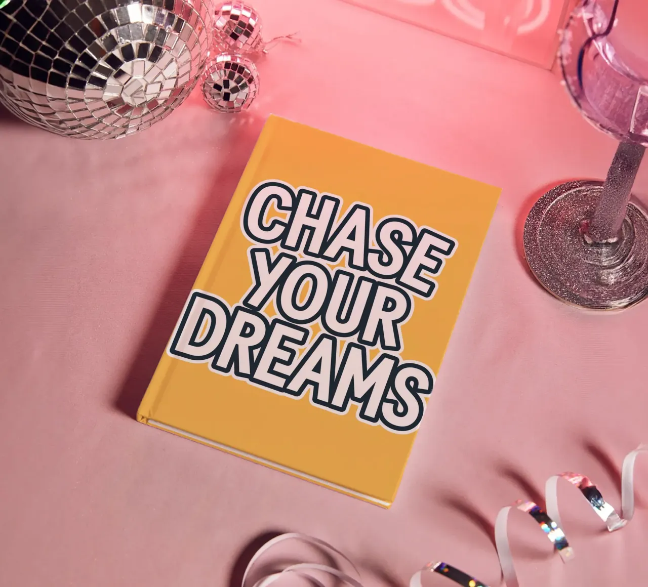 CHASE YOUR DREAMS notebook by logic