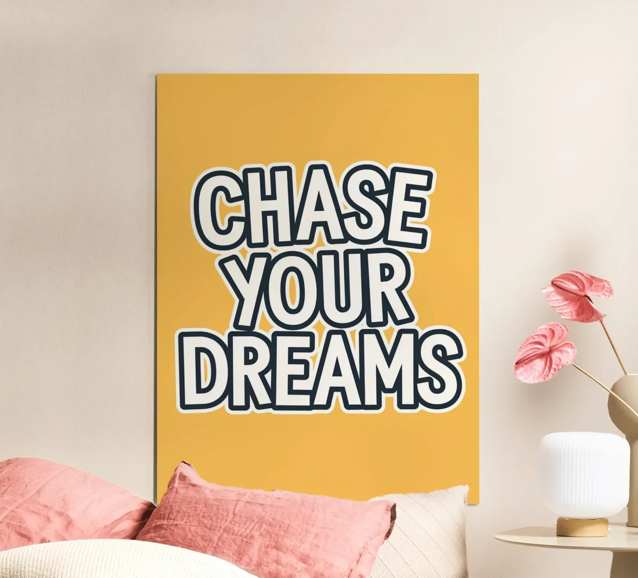 INSEGUIRE I PROPRI SOGNI poster da logic