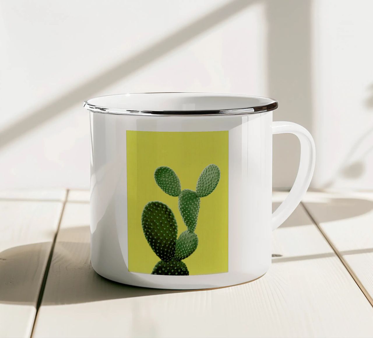 Print 87 tazza in smalto da Lila x Lola