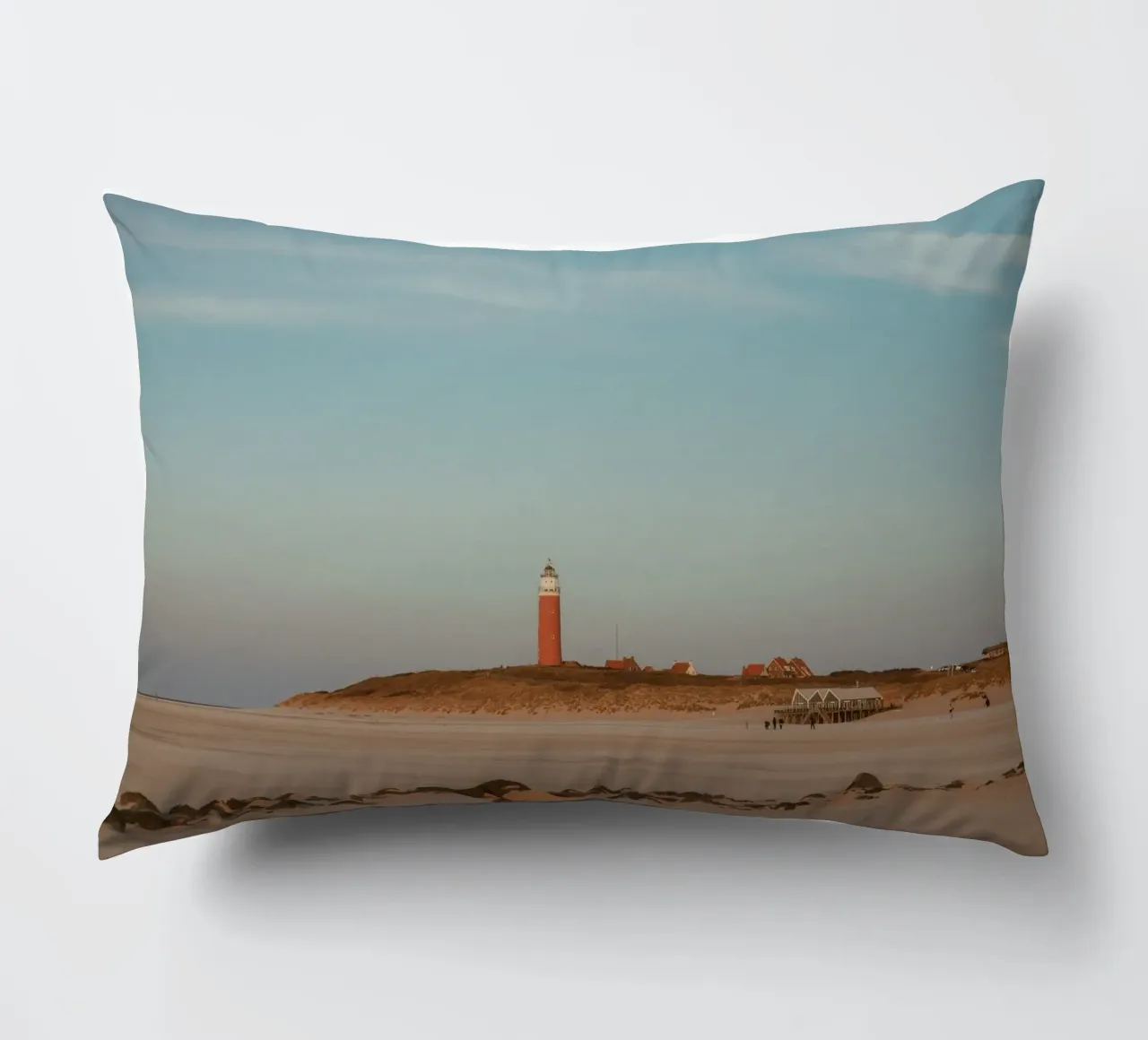 Leuchtturm auf Texel cuscino da Stina Freytag