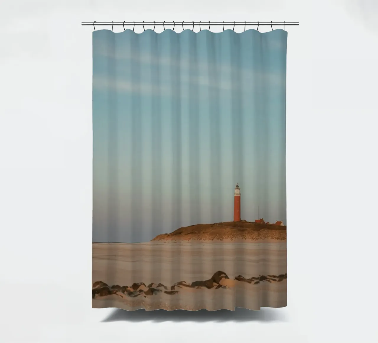 Leuchtturm auf Texel tenda da doccia da Stina Freytag