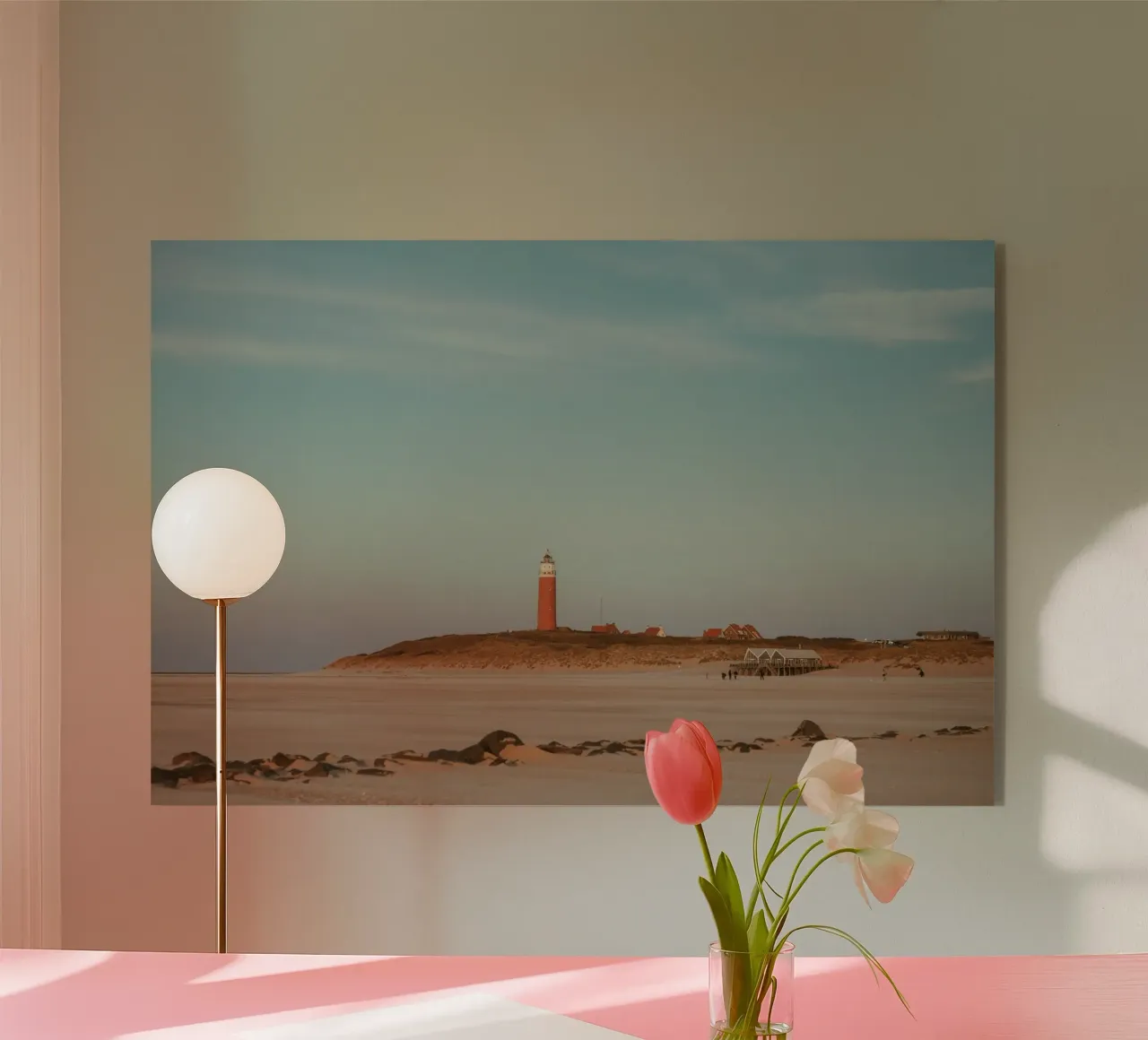 Leuchtturm auf Texel plexiglass da Stina Freytag