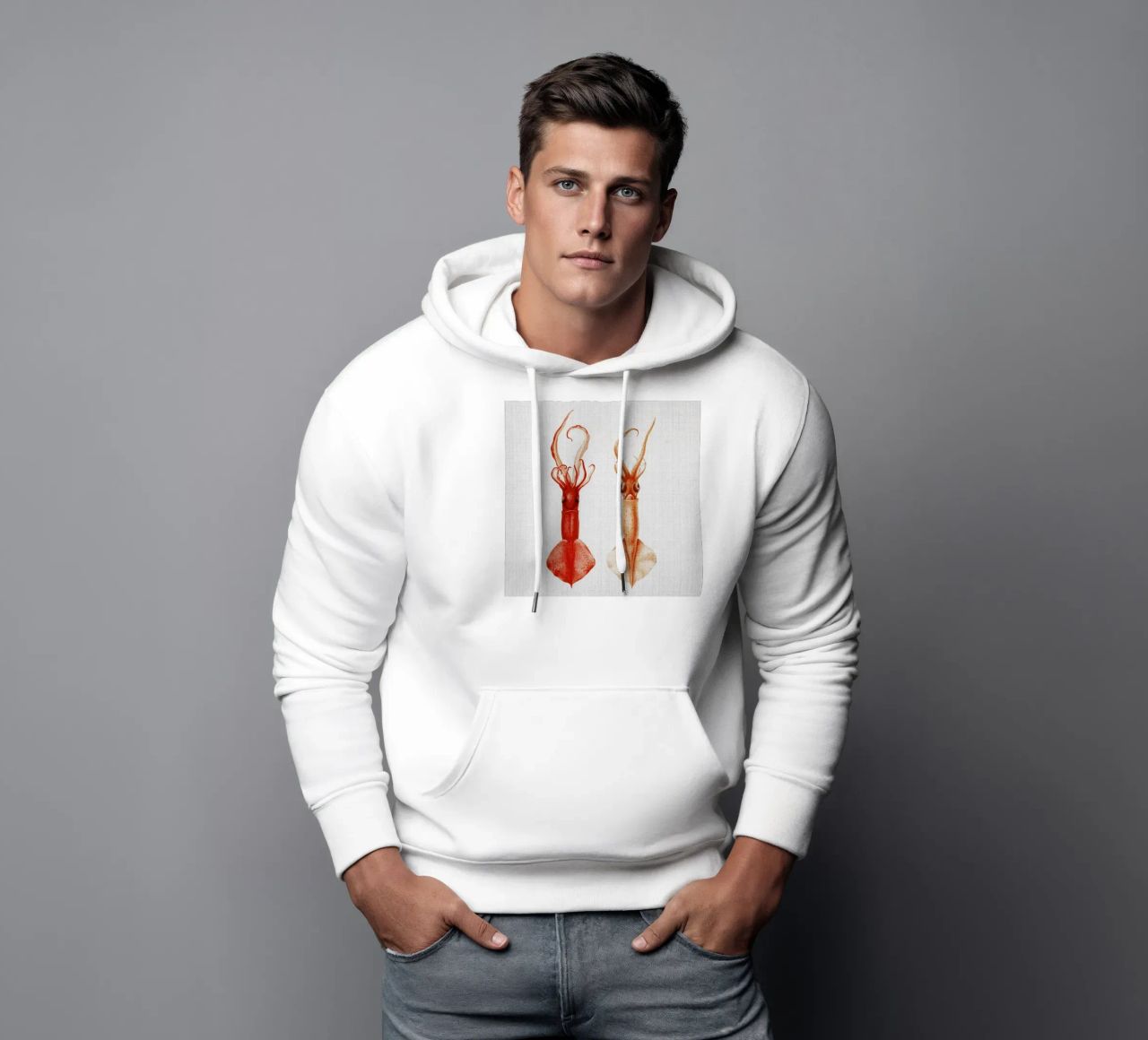 Print 213 felpa con cappuccio da Lila x Lola