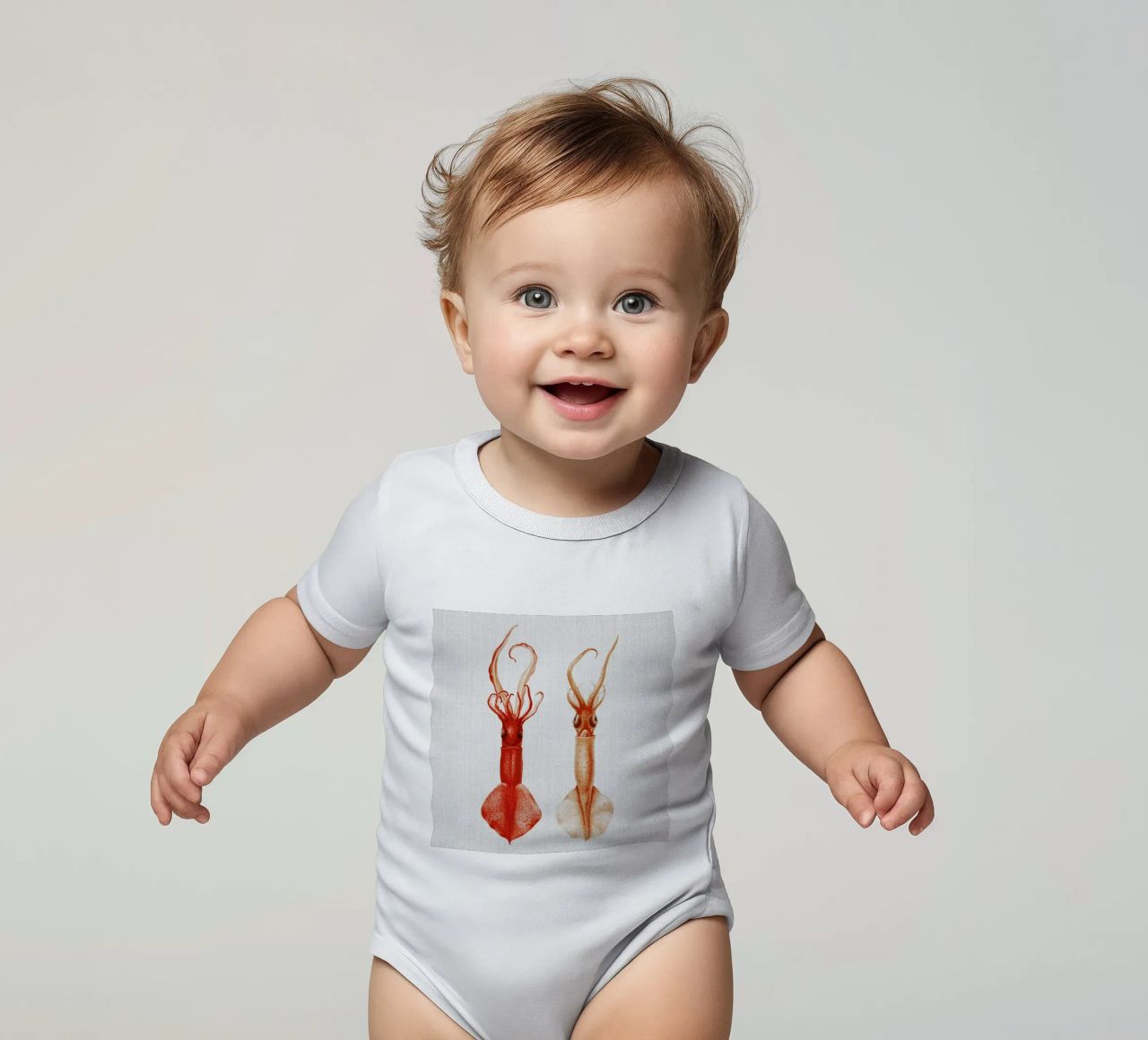 Print 213 body neonato maniche corte da Lila x Lola