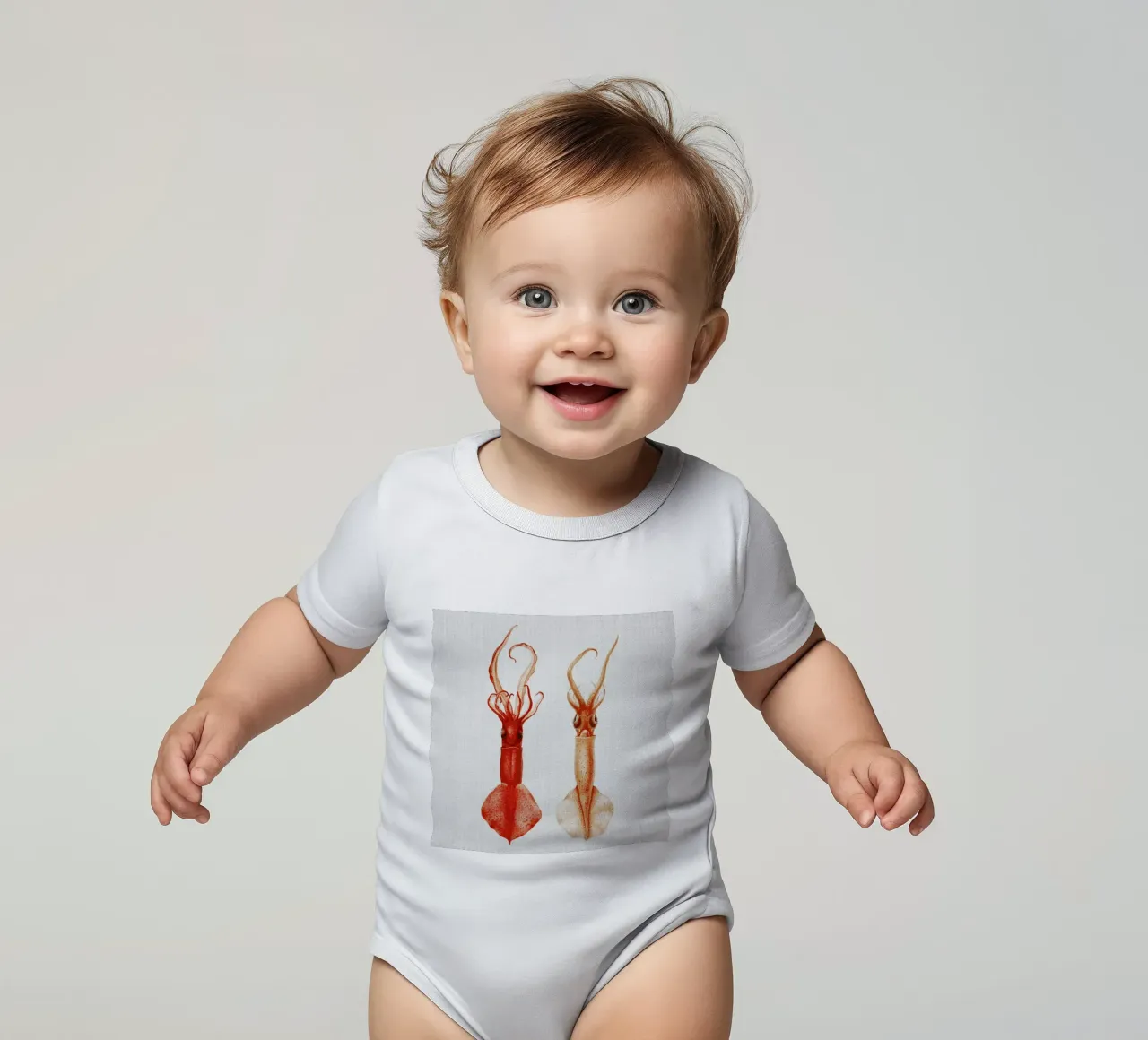 Print 213 body neonato maniche corte da Lila x Lola